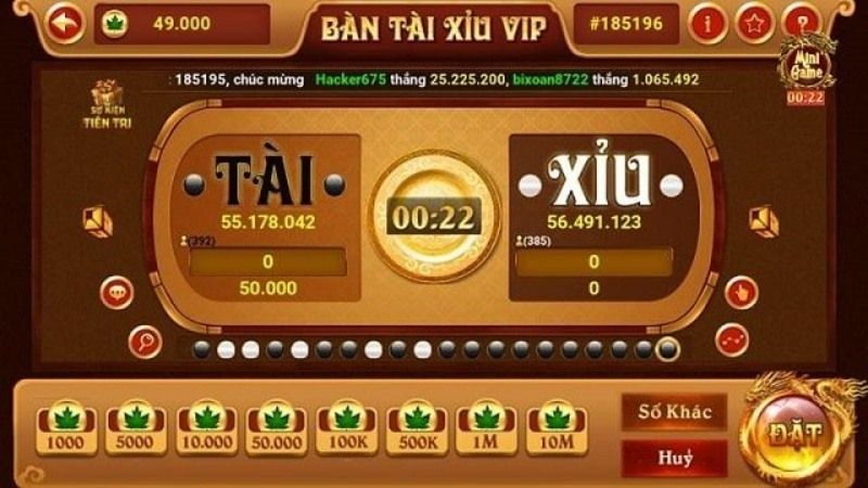 Hướng dẫn chơi tài xỉu online bet chuẩn xác nhất