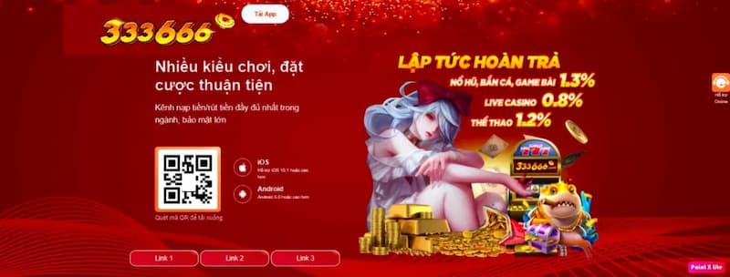 Nhà cái 333666 đẳng cấp châu Mỹ